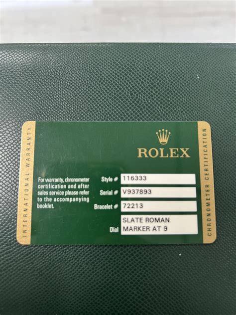 2016 rolex warranty card|Rolex new style warranty card.